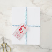 Six Seven Meme Coquette Verjaardag Bedankt Cadeaulabel (Met Touw)