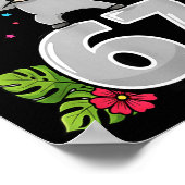 Six Seven Meme Dabbing Baby 67 Funny Gen Z Apha  Poster (Hoek)