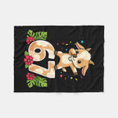 Six Seven Meme Dabbing Baby Goat 67 Funny Gen Z Ap Fleece Deken (Voorkant (Horizontaal))