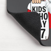 Six Seven Meme Funny Christmas Naughty List Kids W Muismat (Hoek)