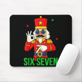 Six Seven Meme Funny Holiday Toy Soldier  Muismat (Met muis)