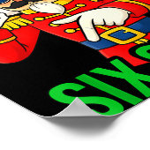 Six Seven Meme Funny Holiday Toy Soldier  Poster (Hoek)