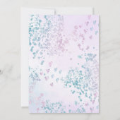 Six Seven Meme Glitter Kids 7th Birthday Kaart (Achterkant)