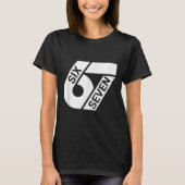 Six Seven Meme Grappig T-shirt (Voorkant)