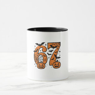 Six Seven Meme Halloween 67 Mason Spooky Mok