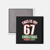 Six Seven Meme  Magneet (Voorkant / Achterkant)