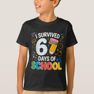 Six Seven Meme overleefde 67 dagen school leerling T-shirt