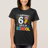 Six Seven Meme Survived 67 Days Of School Student  T-shirt (Voorkant)