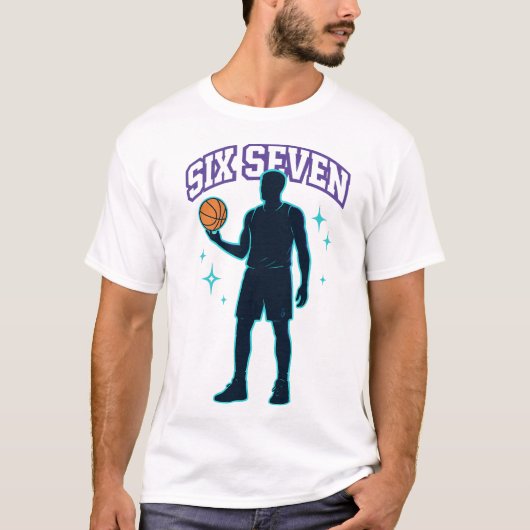 Six Seven Meme T-shirt (Voorkant)