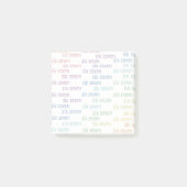 Six Seven Multicolor Post-it® Notes (Voorkant)