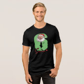 Six Seven Santa, Funny Matching Tri-Blend Shirt (Voorkant volledig)