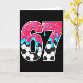 Six Seven Soccer Drip _1  Kaart (Gele Bloem)