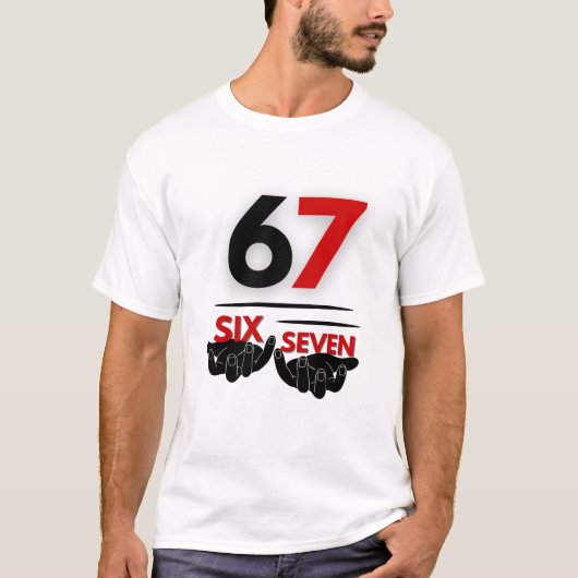 Six seven t-shirt (Voorkant)