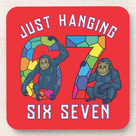 six seven T-Shirt Bier Onderzetter