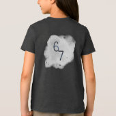 Six-Seven Trendy Tri-Blend Shirt (Achterkant)
