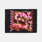 Six Seven Valentine Day Funny Nk 67 Cute Bow Girls Fleece Deken (Voorkant (Horizontaal))