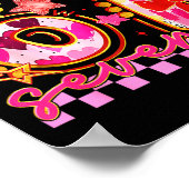 Six Seven Valentine Day Funny Nk 67 Cute Bow Girls Poster (Hoek)