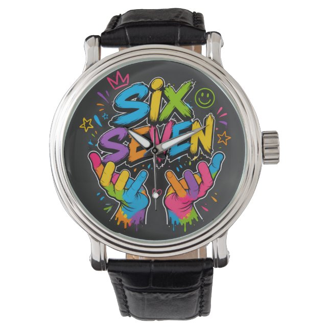 Six Seven Vibe Horloge (Voorkant)