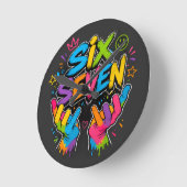 Six Seven Vibe Ronde Klok (Hoek)