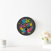 Six Seven Vibe Ronde Klok (Huis)