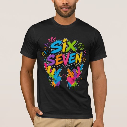 Six Seven Vibe T-shirt (Voorkant)