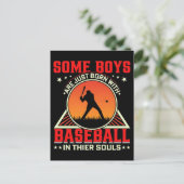 Six Seven Viral Meme Baseball Valentine Edition Tr Feestdagenkaart (Staand voorkant)