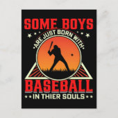 Six Seven Viral Meme Baseball Valentine Edition Tr Feestdagenkaart (Voorkant)