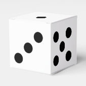 Six-Sided Die Dice Favor Box of Decoration Bedankdoosjes (Voorkant Zijde)