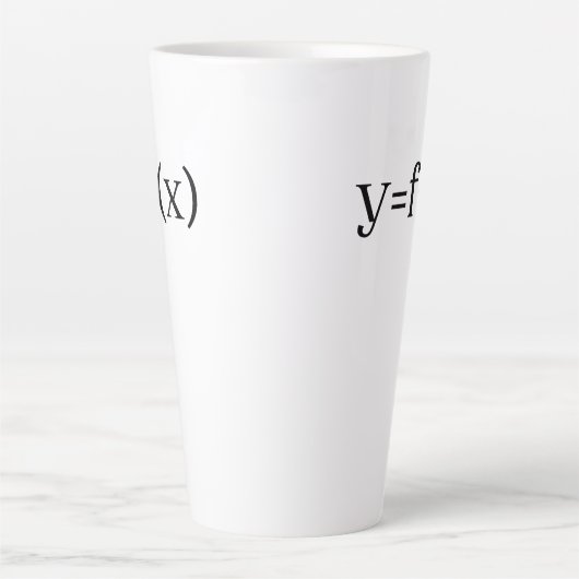 Six Sigma-formule, PROBLEM SOLVING-vergelijking Latte Mok (Voorkant)