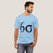 Six Sigma (Lean Six Sigma) T-shirt (Voorkant volledig)