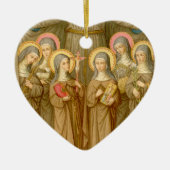 SIx Slechte klasverven (SAU 027) Keramisch Ornament (Voorkant)