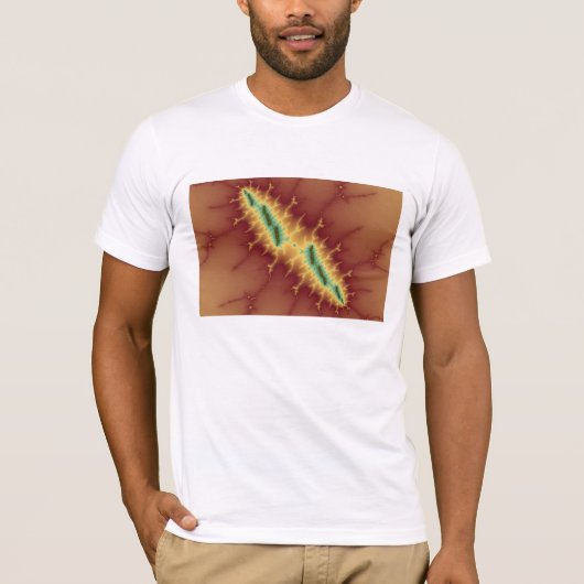 Six Stripes - Fractal T-shirt (Voorkant)