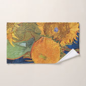 Six Sunflowers Vincent Van Gogh Handdoek (Handdoek)