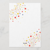 Six Today 6 7 Every Day Meme Star 6th Birthday  Kaart (Achterkant)