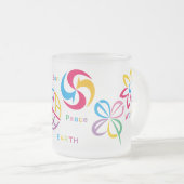 SIX WORDS MATGLAS KOFFIEMOK (Voorkant rechts)