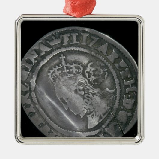 Sixpence Metalen Ornament (Voorkant)