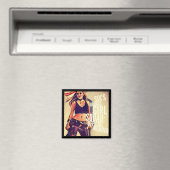 Six's Badass Girl Squad: Magneet (Insitu (Vaatwasser))