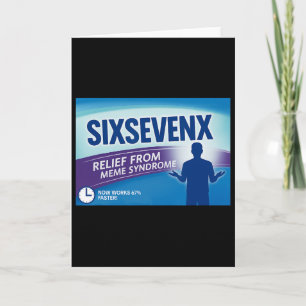 Sixsevenx Ontlasting Van Meme Nummers Parodie Lera Kaart