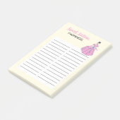 SIXTEENLIJST VAN SWEET POST-IT® NOTES (Schuin)