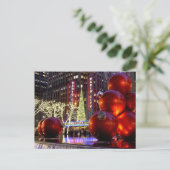 Sixth Avenue Christmas Ornaments, NYC - Briefkaart (Staand voorkant)