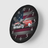 Sixties American Converteren Cartoon Ronde Klok (Hoek)