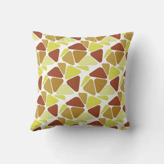 Sixties Decoratiepatroon Kussen (Achterkant)