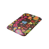 Sixties Hippie Hippy Peace and Love Bath mat (Gekanteld)