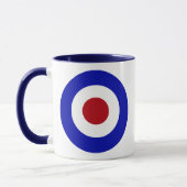 Sixties Mod Emblem Mok (Links)