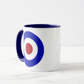 Sixties Mod Emblem Mok (Voorkant links)