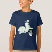 Sixties Mod Scooter T-shirt (Voorkant)