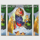 Sixtijn Madonna inpakpapier (Vlak)