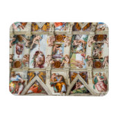 Sixtijnse Kapel Michelangelo - Vaticaan, Rome, Ita Magneet (Horizontaal)