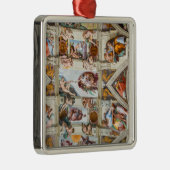 Sixtijnse Kapel Michelangelo - Vaticaan, Rome, Ita Metalen Ornament (Rechts)