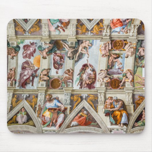 Sixtijnse Kapel Michelangelo - Vaticaan, Rome, Ita Muismat (Voorkant)